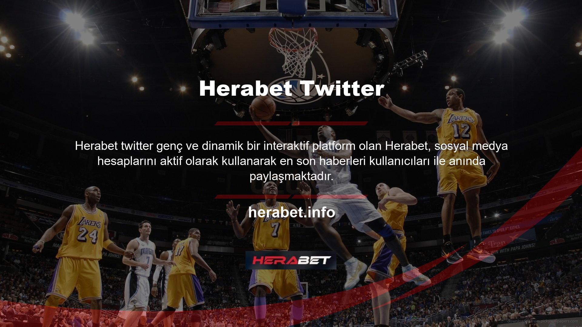 Saatler süren oyun, çekilişler, e-sporlar ve bonus etkinliklerin yanı sıra Herabet, güncellenen giriş adresini sosyal medya hesaplarında kullanıcılarla paylaşıyor