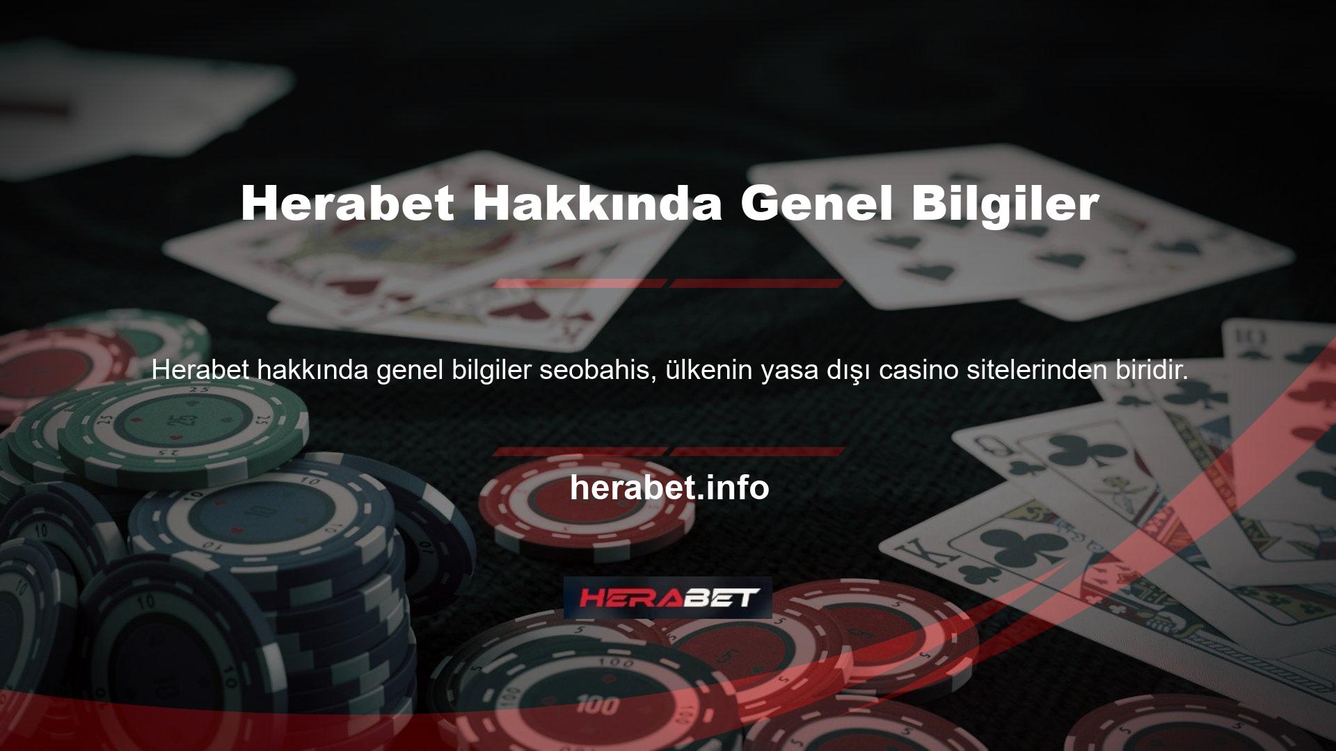 Herabet, bahis oyunlarına katılan herkes için Türkiye'deki en popüler bahis sitelerinden biridir